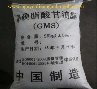 Hoạt chất GMS 60 - Cung cấp Glycerol monostearate 60 giá sỉ 